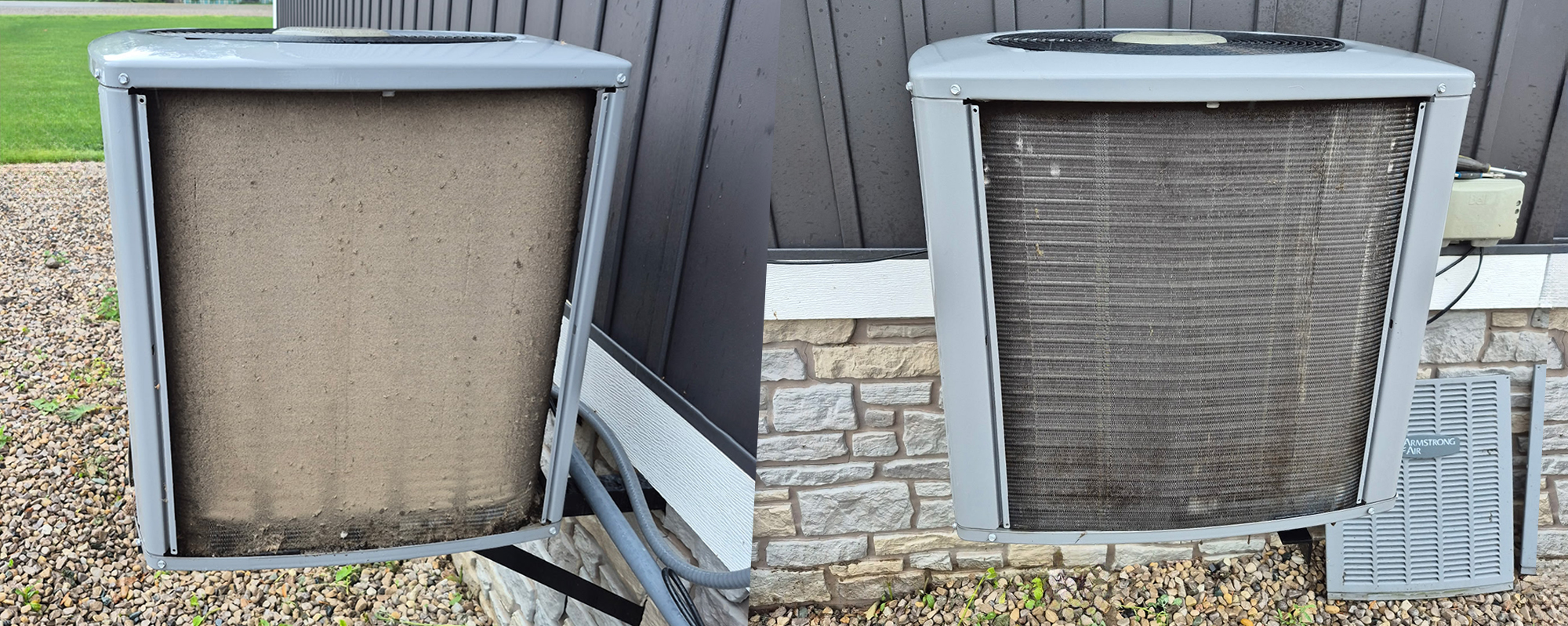 Ac repair before after