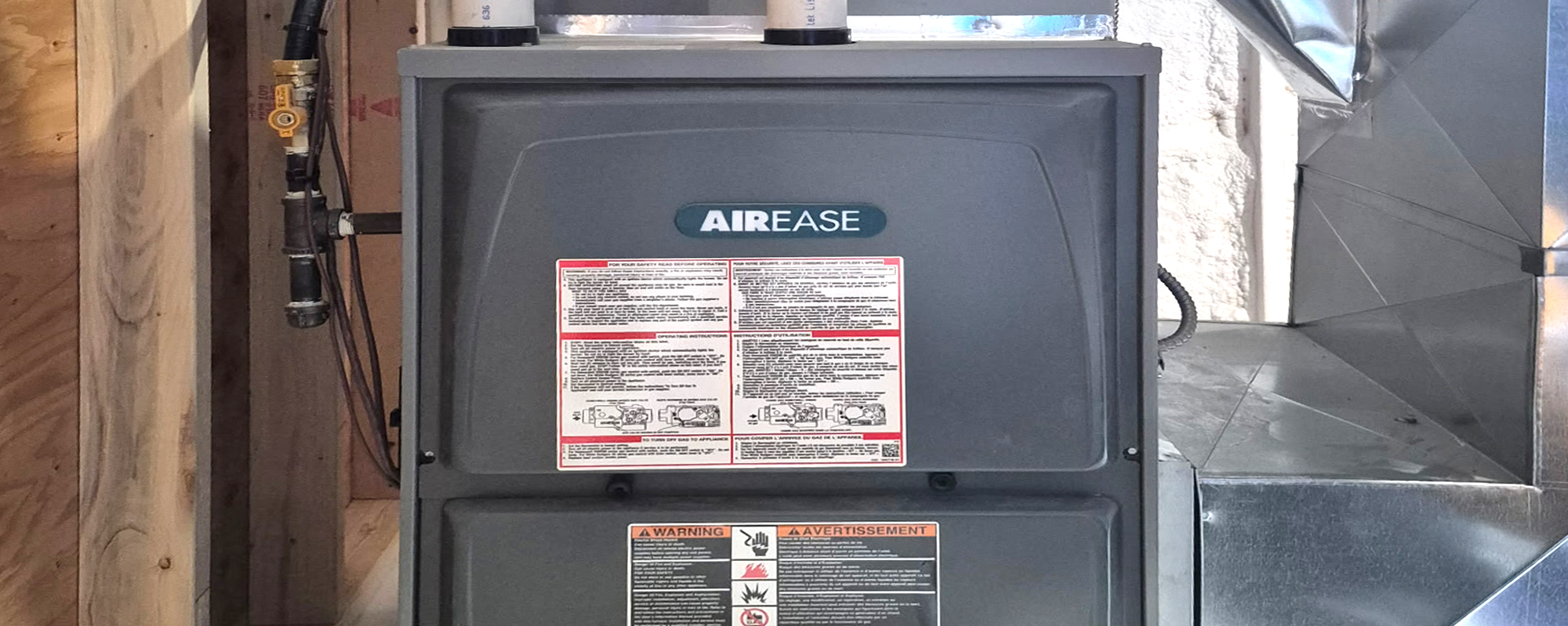 Gas and propane furance