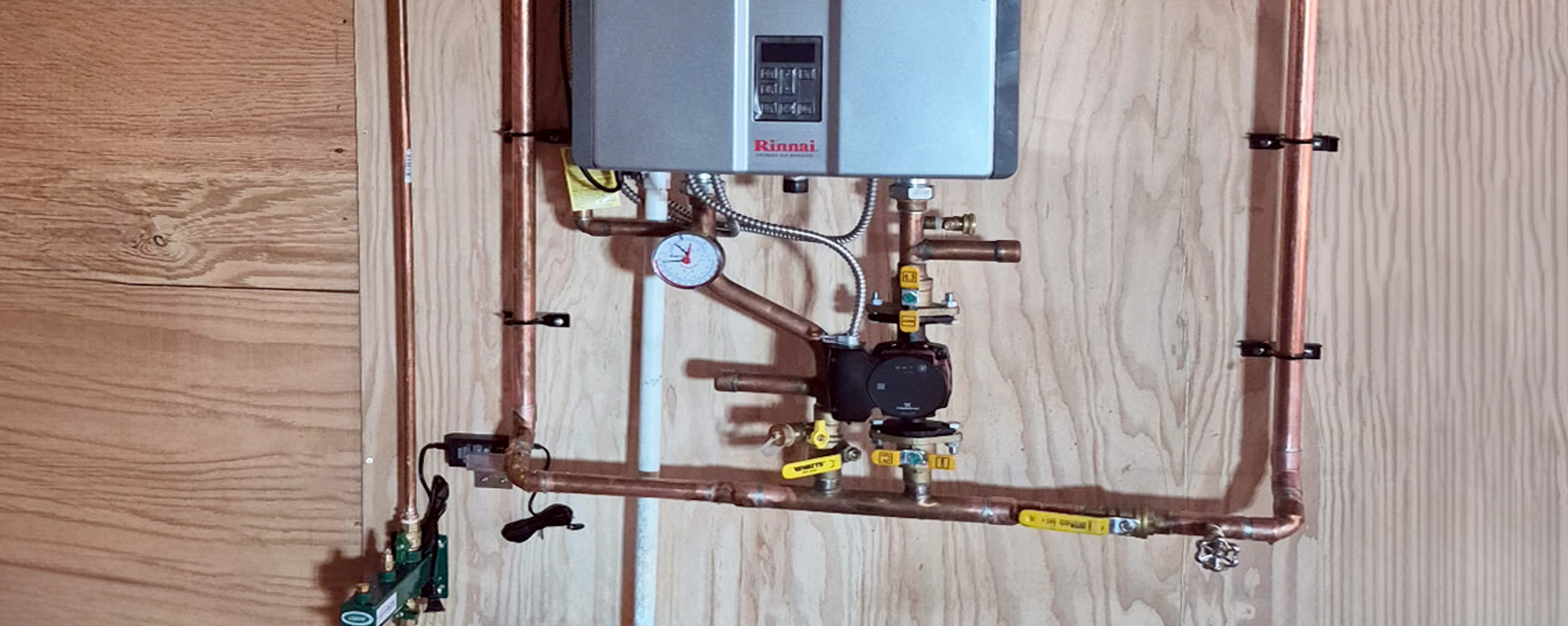 Residential boiler main